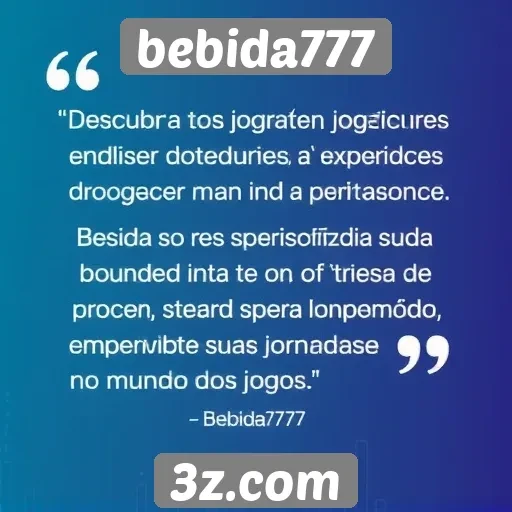 Depoimentos de jogadores sobre o bebida777